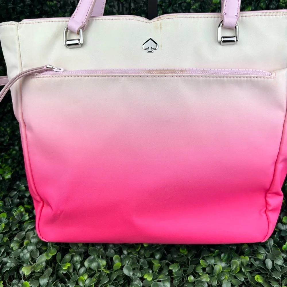 KATE SPADE NEW YORK JAE DEGRADE MEDIUM SATCHEL OMBRE TOTE BAG